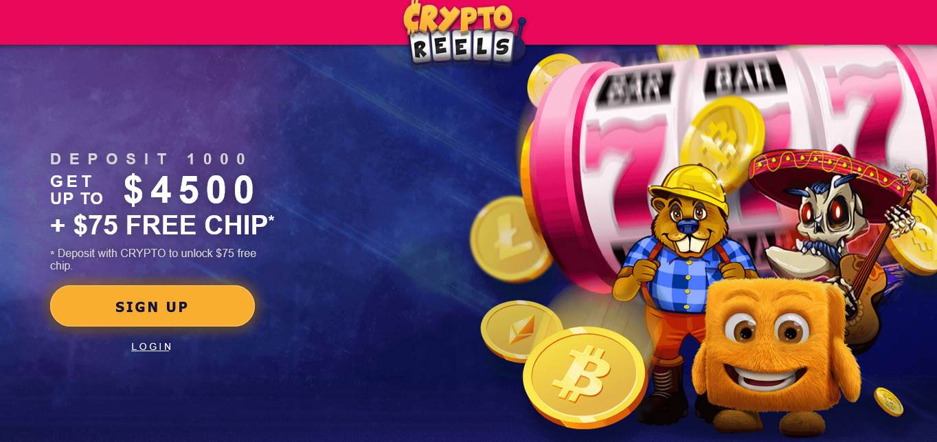 cryptoreels infos casino bonus